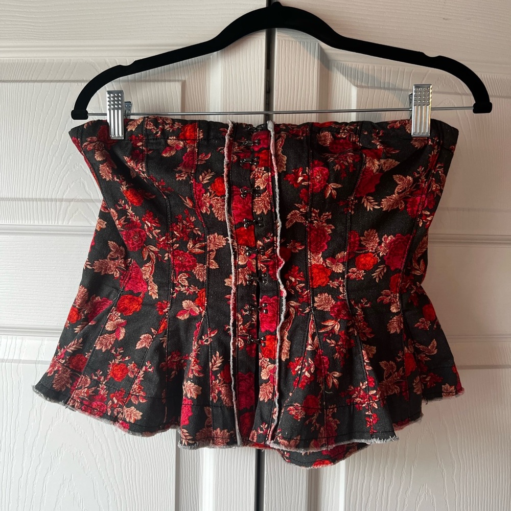 Free People Lights Out Corset
